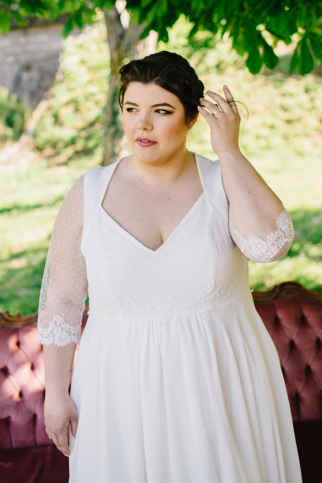 Flavie Robe De Mariee Grande Taille Body Positive Taille