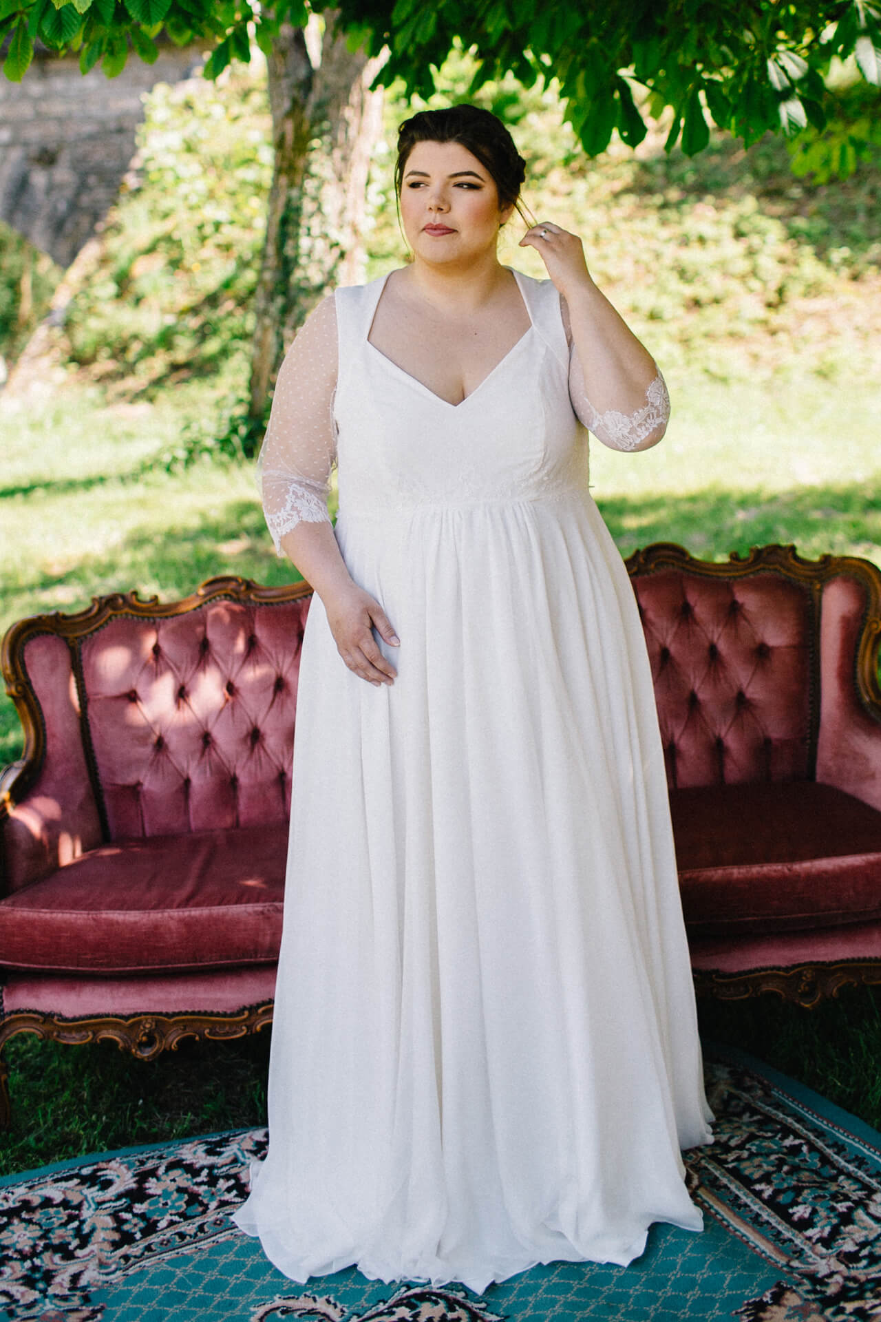 Flavie Robe De Mariee Grande Taille Body Positive Taille