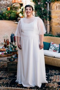 Yael Robe De Mariee Grande Taille Curvy Girl Femme Ronde Xxl